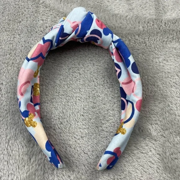 Disney Mickey Mouse Top Knot Headband Adult Size - Picture 1 of 6